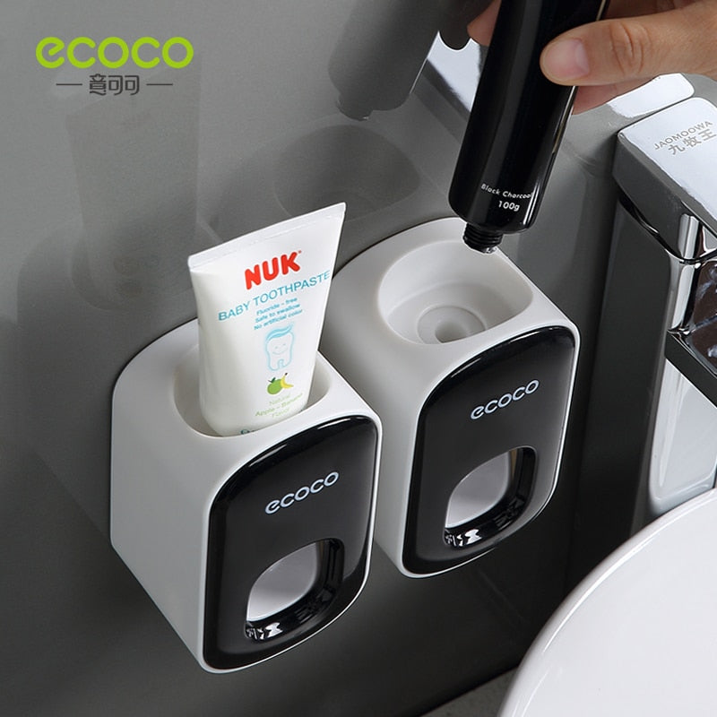 Wall-Mounted Automatic Toothpaste Dispenser