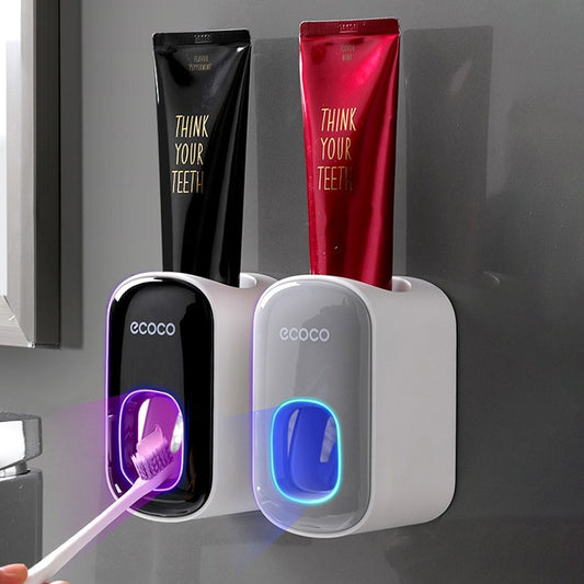 Wall-Mounted Automatic Toothpaste Dispenser